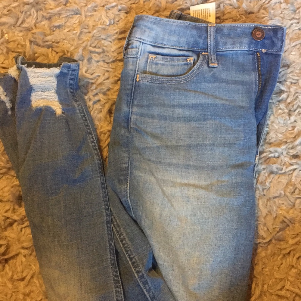 Hollister high rise skinny jeans